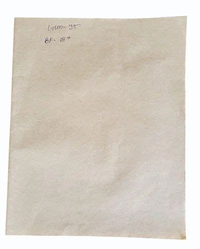 Wood Pulp White Gsm Bleached Kraft Paper Paper Size A At Rs