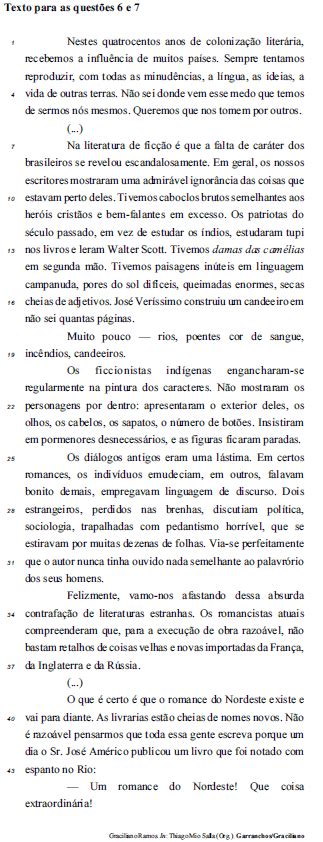 Julgue C ou E os próximos itens relativos a aspectos