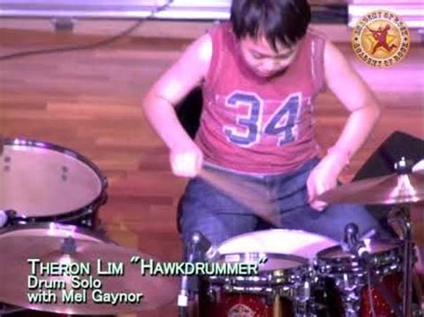 Mel Gaynor S Drum Clinic Ft Theron Lim Youtube