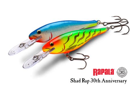 The Rapala Insider: Rapala Shad Rap 30th Anniversary Limited Edition ...