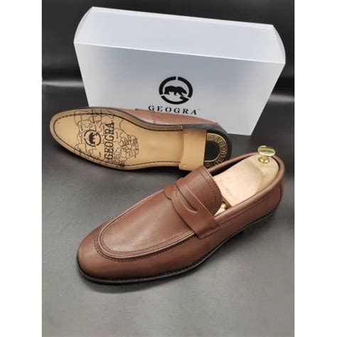 Geogra Moccasin Homme Geogra En Cuir Marron Prix Pas Cher Jumia Ci