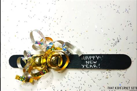 New Years Noisemaker Craft For Kids That Kids Craft Site