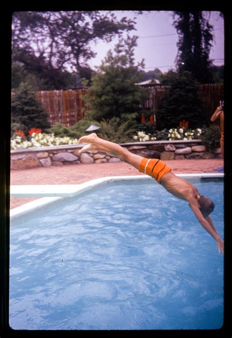 Found Kodachrome Slide Handwritten On Slide “pool Papes … Flickr