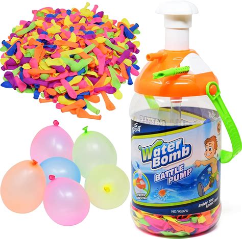 Kiddie Play Water Balloons For Kids With Filler Pump 500