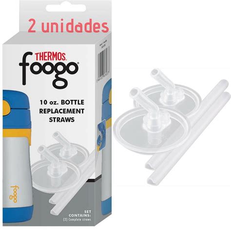 Canudo Bico Refil Garrafa Thermos Foogo Kit Escovinha Limp R