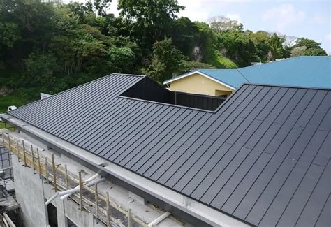 Zinc Anthra Standing Seam Roof Euroclad