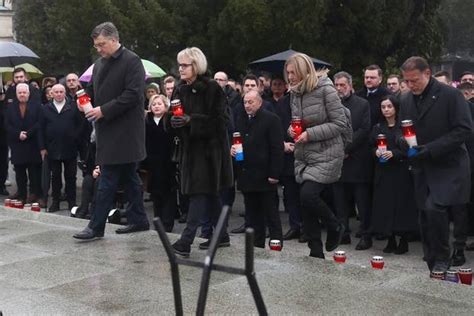 Foto Nevenka Tu Man S Vrhom Hdz A I Plenkovi Em Odala Je Po Ast Ocu Na