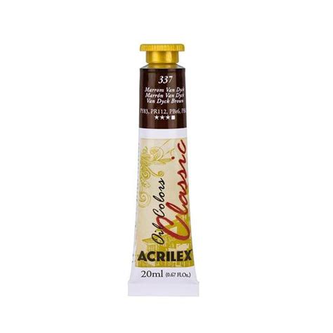 Oil Colors Classic Acrilex 20ml Tinta a Óleo Magazine Luiza