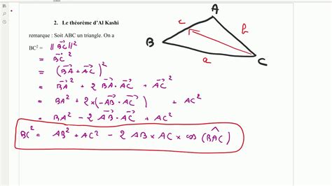 Théorème Dal Kashi énoncé Et Démo Youtube