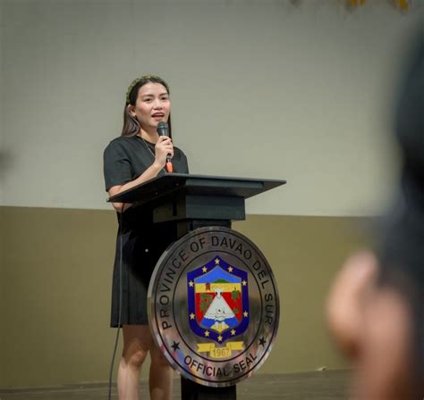 Governor Yvonne Roña Cagas Delivered Her Message In Her First