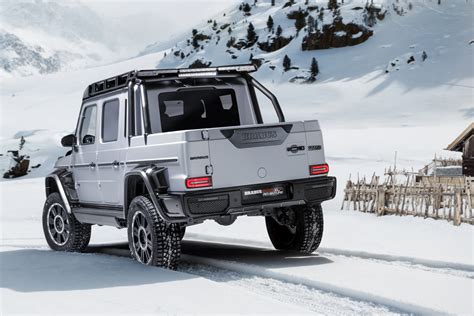 Brabus 800 Adventure Xlp A Bespoke Pickup Based On The Mercedes Amg G