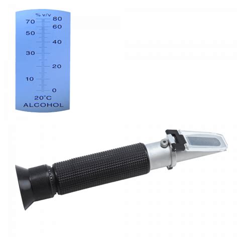 Refractometer 0 80 Vol Alcohol Atc Buy Cheap At Braumarkt