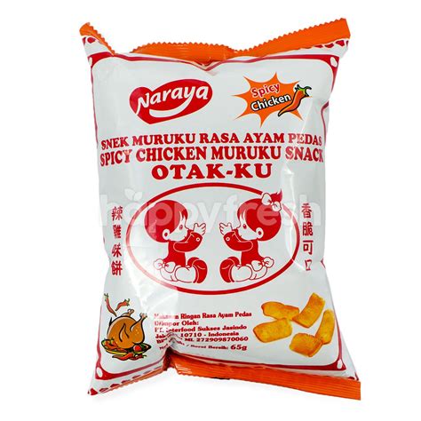 Jual Naraya Spicy Chicken Muruku Snack Otak Ku Di Ranch Market Happyfresh