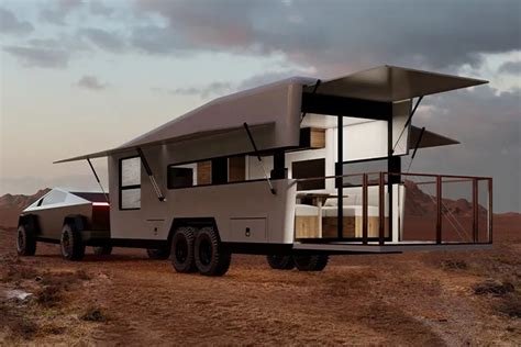 De Living Vehicle Cybertrailer Is De Meest Futuristische Caravan Ooit