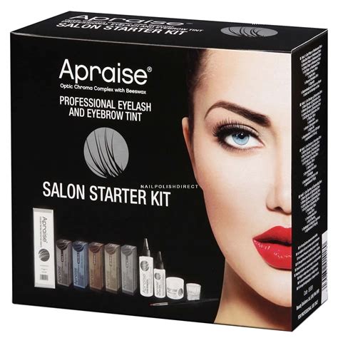 Apraise Professional Eyelash Eyebrow Tint Salon Starter Kit