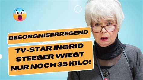 Tragische Neuigkeiten Kult Star Ingrid Steeger In