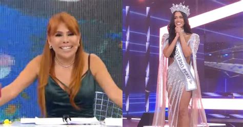 Magaly Medina Y Su Dura Cr Tica A Camila Escribens Miss Per