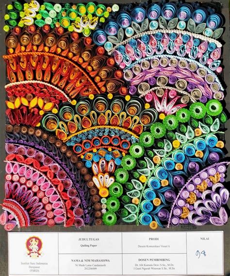 Pin Oleh Jen Bodoh Di Quilling Di Kreatif Desain