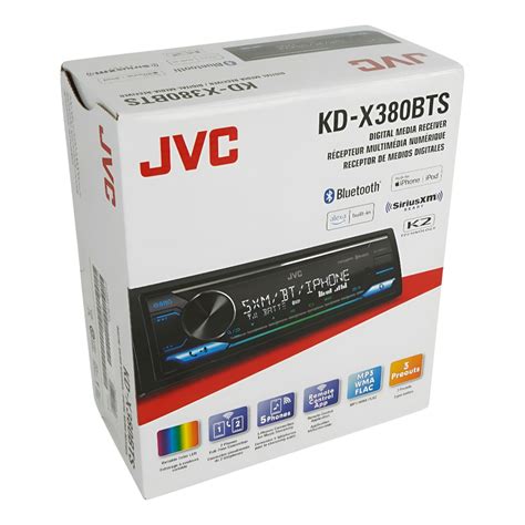 Ripley Autoradio Din Jvc Kd X Bts Bt Usb Aux