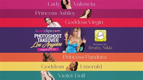 IWantClips Announces 6 Artist Snapchat Takeovers XBIZ