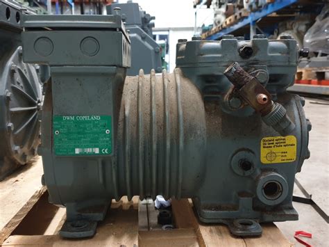 Used DWM DKLP 15X EWL Semi Hermetic Piston Compressor HOS BV