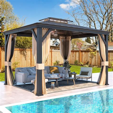 Yoleny X Hardtop Gazebo With Double Galvanized Philippines Ubuy