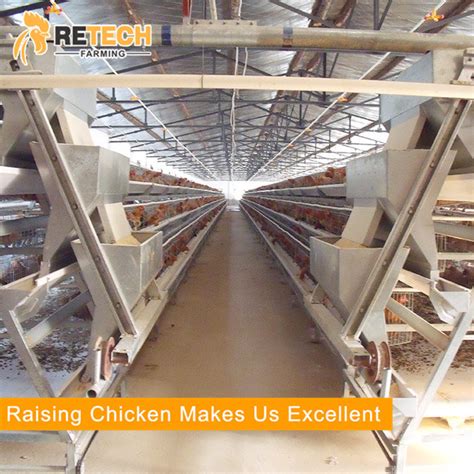 A Type 4 Tier Chicken Layer Battery Cage For Kenya Poultry Farm China