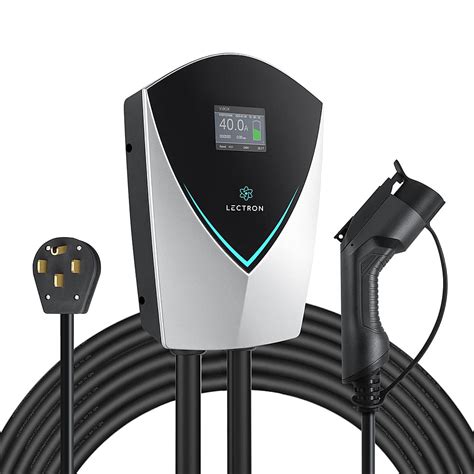 Lectron J1772 Electric Vehicle EV Charger With NEMA 14 50 Hardwired