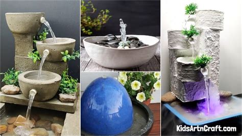 DIY Indoor Water Fountain Ideas - Kids Art & Craft