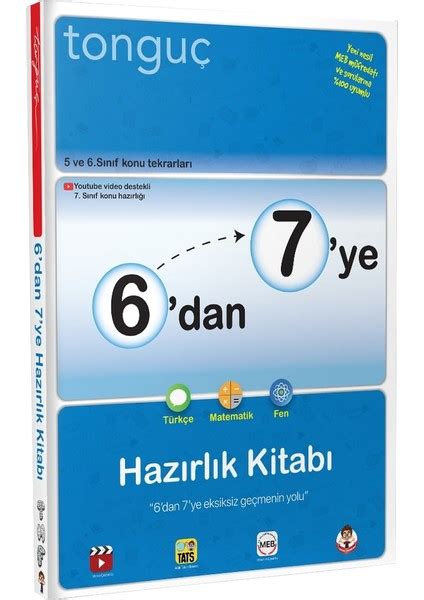 Tonguç Akademi 6 dan 7 ye Hazırlık Kitabı Kitabı ve Fiyatı