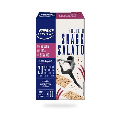 Enervit Protein Crackers Quinoa Sesame G Promofarma