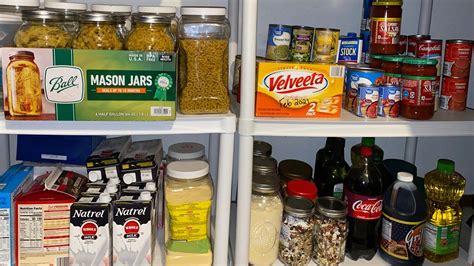 Prepper Pantry Tour Part Two Emergency Food Storage List Youtube