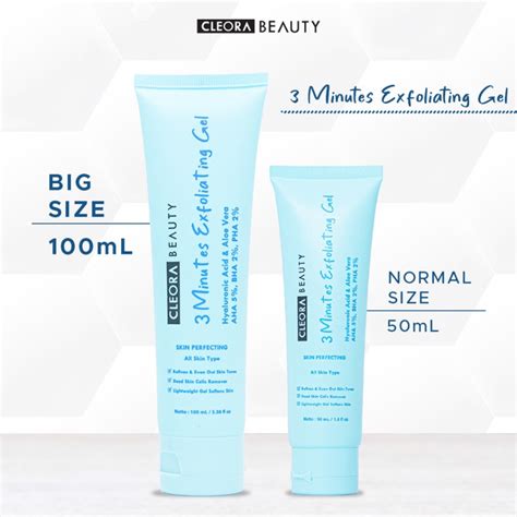 Jual LANGSUNG GOJEK BIG SIZE Cleora 3 Minutes Exfoliating Gel 100ml