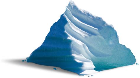 Iceberg, Frozen, Landscape, Ocean, Cold PNG