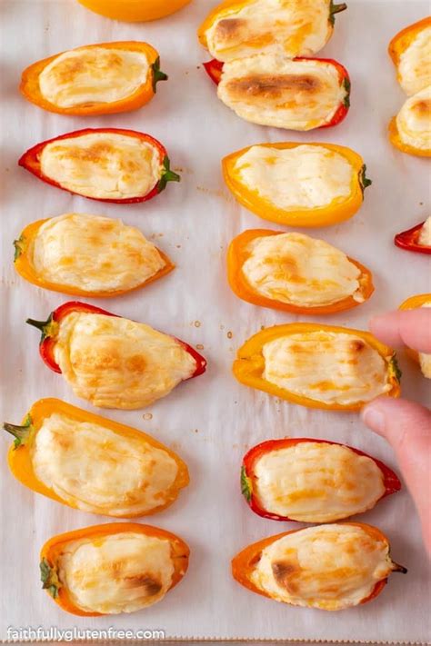 Cheese Stuffed Sweet Peppers Faithfully Gluten Free