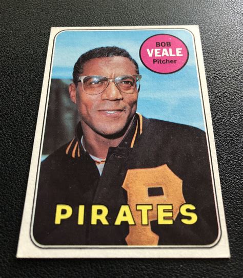 1969 Topps 520 Bob Veale NM MT No Creases Pittsburgh Pirates HIGH END