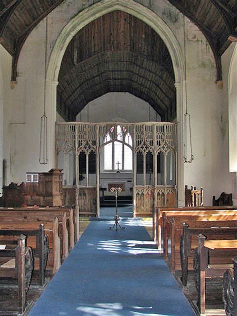 Hempstead Norfolk Looking East Down The C Nave Which Los Flickr