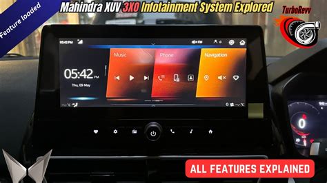 Exploring The Mahindra Xuv X Ax Infotainment System All Functions