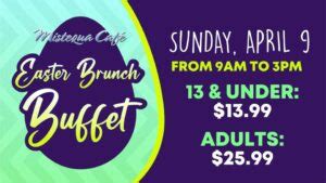 Easter Brunch Buffet - Chewelah Chamber of Commerce