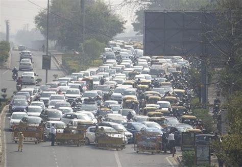 Heavy Traffic Jam At Ito In Delhi After Arvind Kejriwals Arrest Here