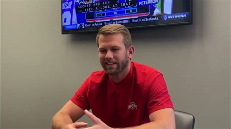 Ohio State Quarterbacks Coach Corey Dennis Talks Qb Standards At Ohio