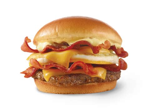 Get A Free Breakfast Baconator With Any Purchase In The Wendys App On