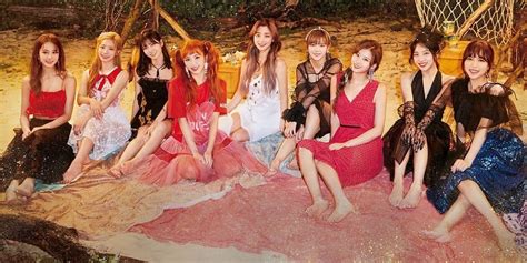 TWICE unveil the online album cover for 'Summer Nights' | allkpop