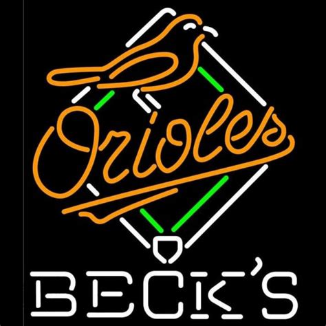 Custom Michelob Baltimore Orioles Mlb Beer Sign Neon Sign Usa Custom Neon Signs Shop Neon