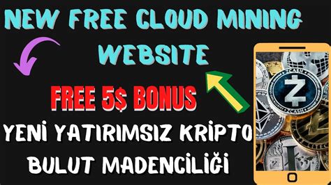 YENİ Yatırımsız ve bedava Kripto Bulut madenciliği Best New Free