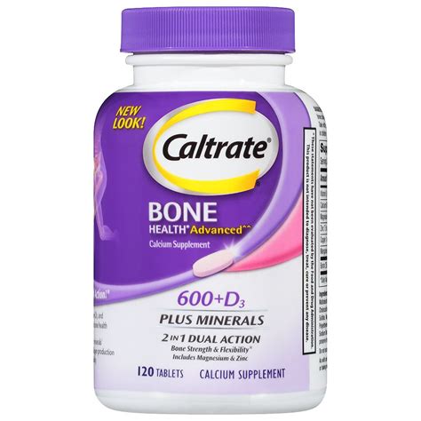 Caltrate D Plus Minerals Calcium Supplement Tablets Walgreens