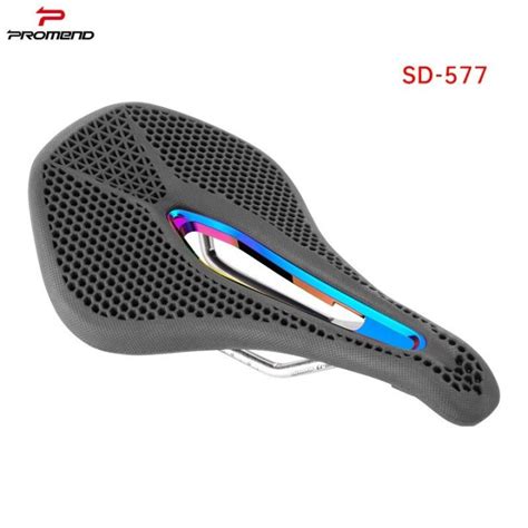 Promend 3D Bicycle Saddle Resin Honeycomb 3D Printing Bicycle Seat