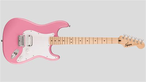 Squier By Fender Sonic Stratocaster Ht H Flash Pink