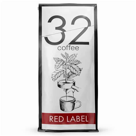 32 Coffee Red Label 1 Kg SklepKawa Pl