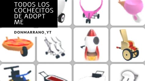 Todos Los Cochecitos De Adopt Me All The Strollers In Adopt Me